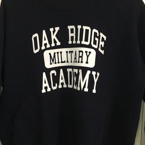 Navy Blue Oak Ridge Military Academy Sweatshirt
